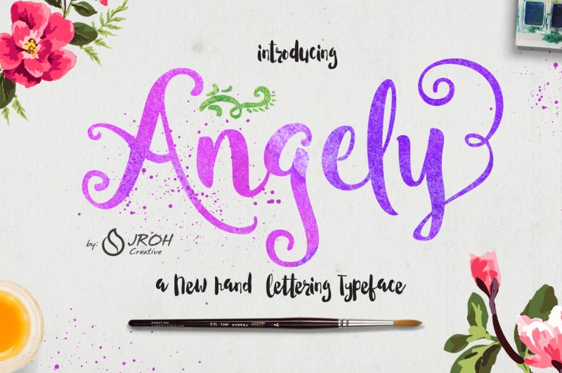 Angely Script — Jroh Creative Type Foundry